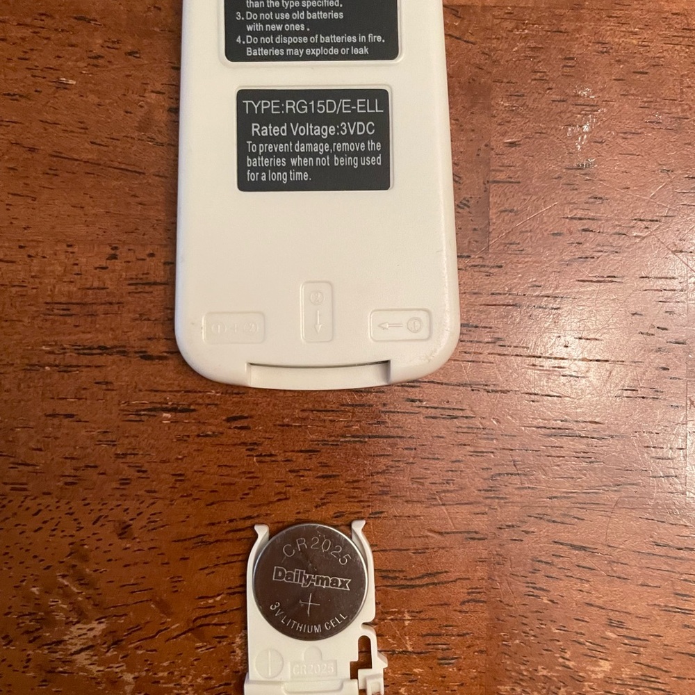 Frigidaire Remote Control for AC Unit - Picture 5 of 5